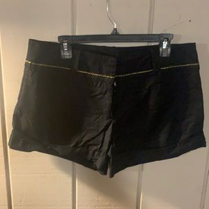 Classy Black and Gold Shorts